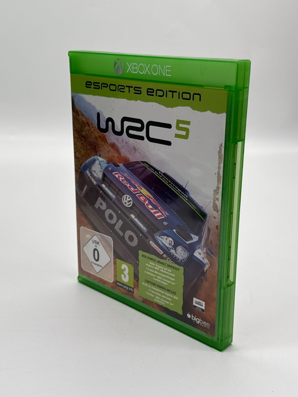 WRC 5 ESports Edition Microsoft Xbox One Like New CIB OVP