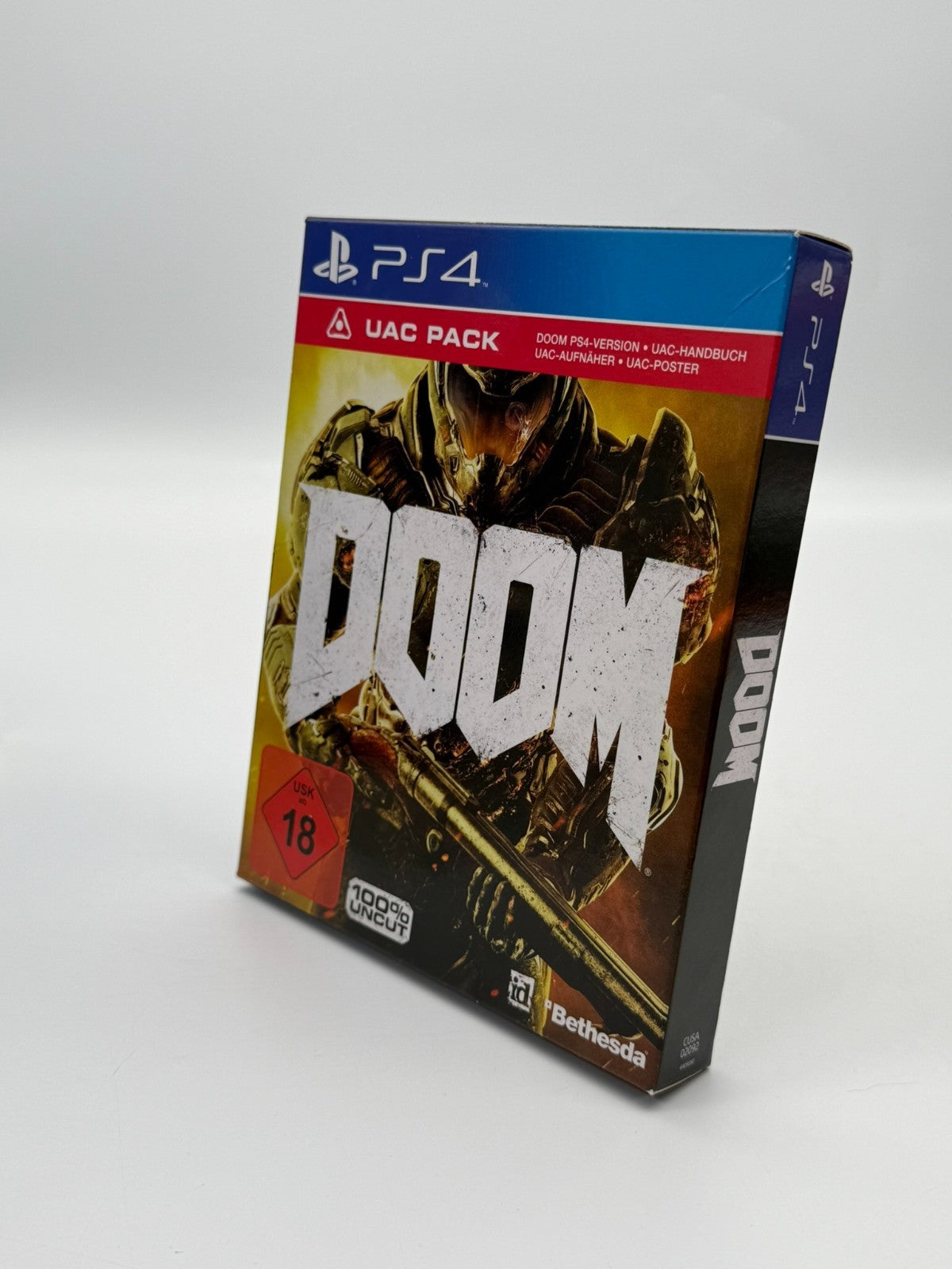 Doom UAC Pack Sony Playstation 4 Très bon état CIB OVP