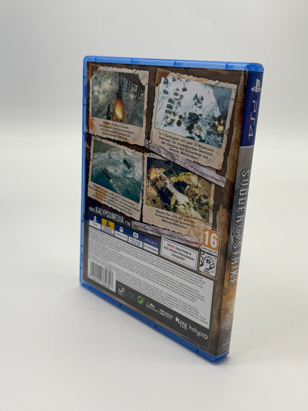 Sudden Strike 4 Sony Playstation 4 Sehr guter Zustand OVP