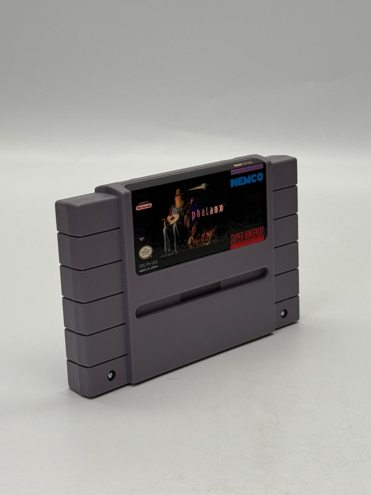 Phalanx Super Nintendo SNES NTSC-U/C guter Zustand Modul + Anleitung
