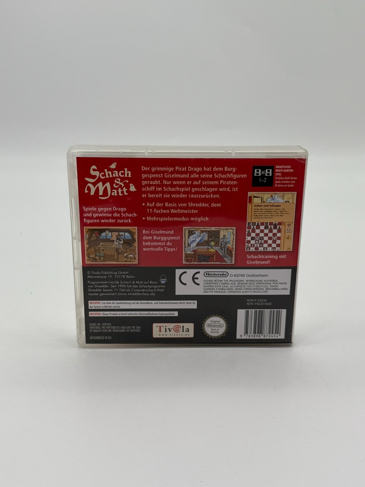 Check & Mate Nintendo DS good condition CIB original packaging