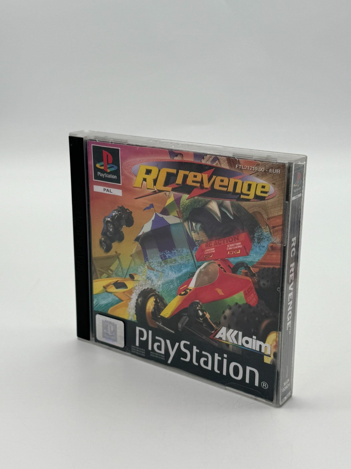 RC Revenge Sony Playstation 1 PS1 PSX PsOne akzeptabler Zustand CIB OVP