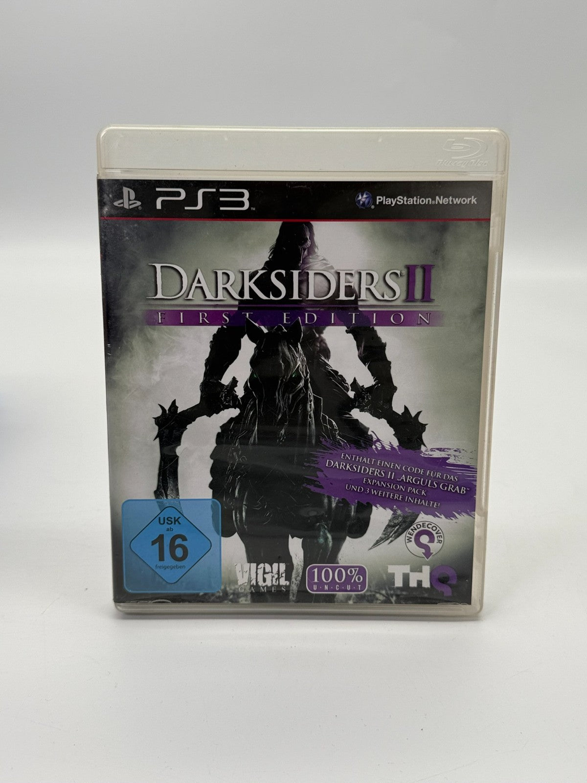 Darksiders II First Edition Sony Playstation 3 Sehr guter Zustand CIB OVP