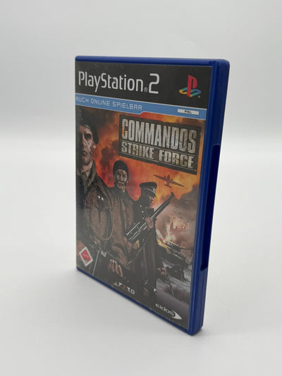 Commandos Strike Force Sony Playstation 2 bon état CIB OVP