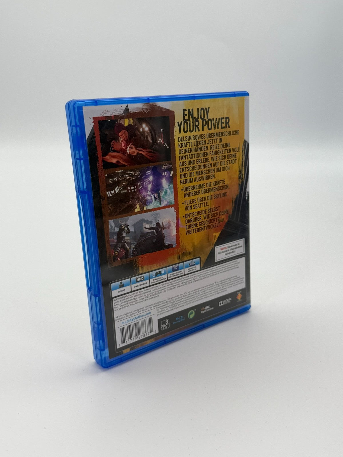 inFAMOUS Second Son Sony Playstation 4 guter Zustand CIB OVP