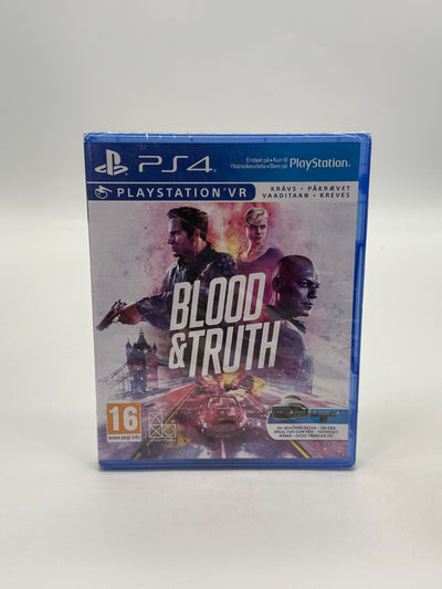 Blood & Truth Sony Playstation 4 Factory Sealed CIB OVP
