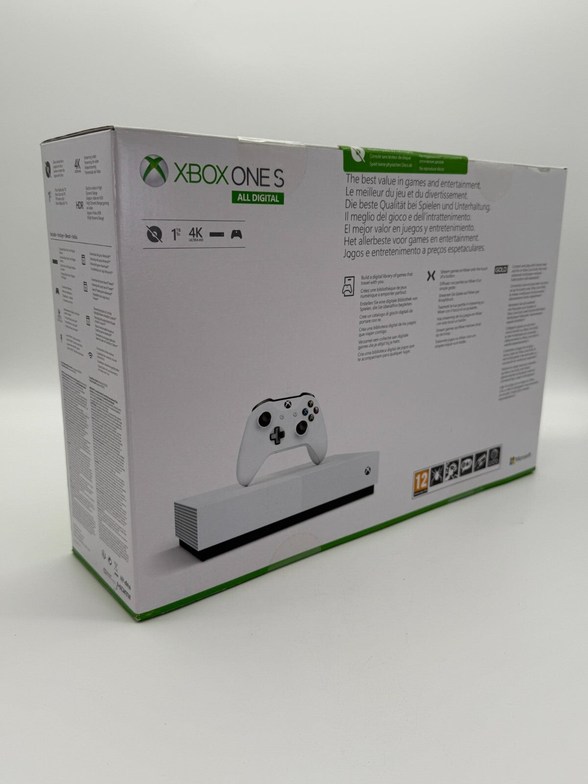 Microsoft Xbox One S All-Digital Edition 1TB Spielekonsole - Neu Factory Sealed