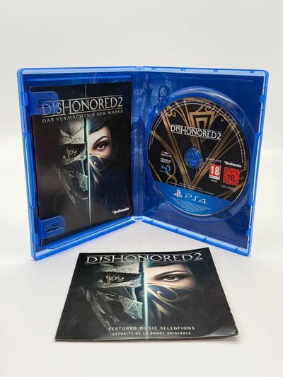 Dishonored 2 L'Héritage des Masques Sony Playstation 4 + Bande Sonore CIB OVP