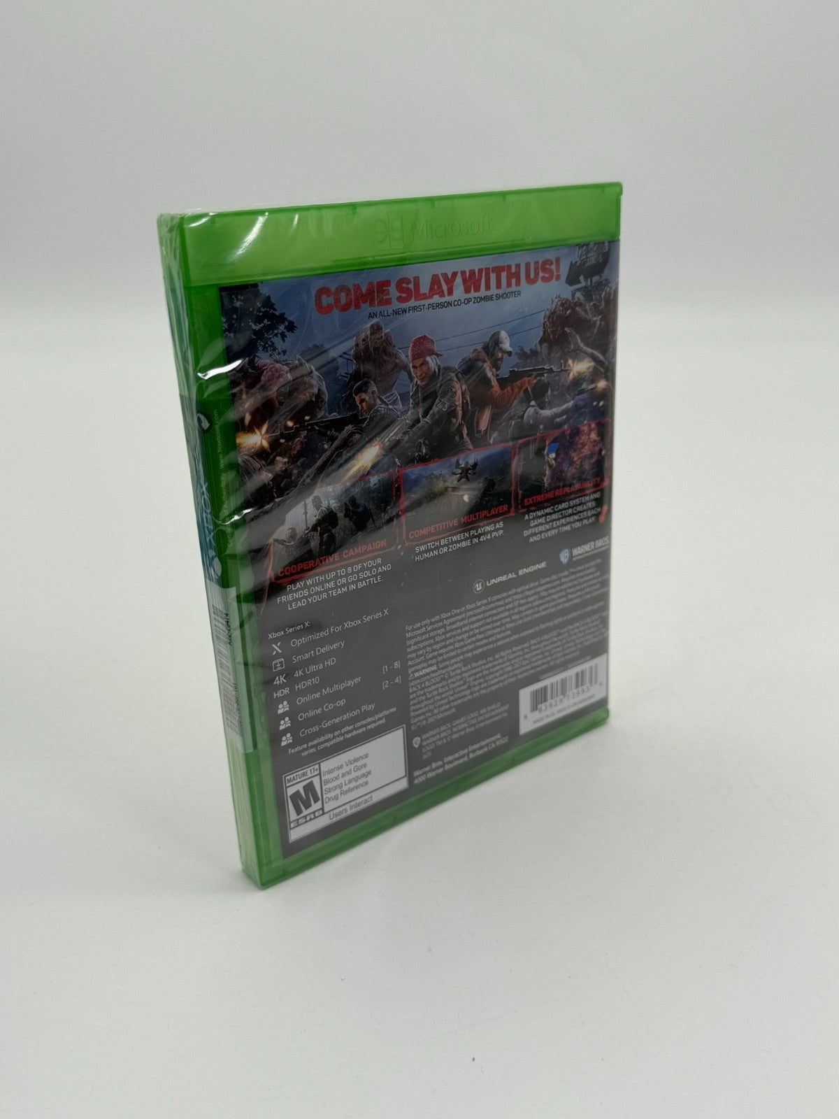Back 4 Blood Microsoft XBox One & Series X Neu Factory Sealed CIB OVP