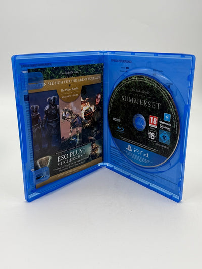 The Elder Scrolls Online Summerset Sony Playstation 4 État comme neuf CIB