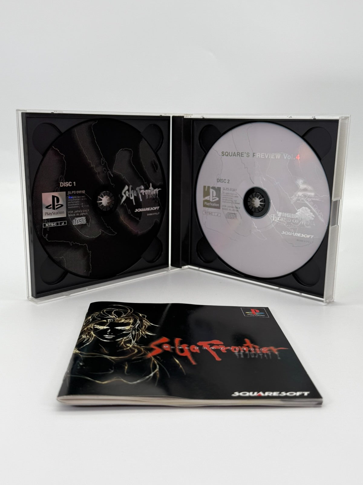Saga Frontier II Sony Playstation 1 NTSC-J Très bon état CIB OVP