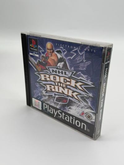 NHL Rock The Rink Sony Playstation 1 bon état complet en boîte