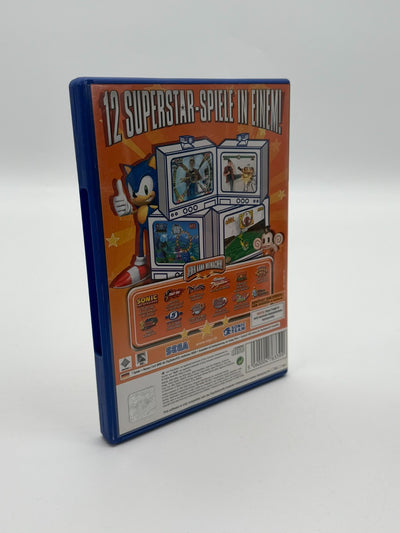 Sega Superstars Sony Playstation 2 guter Zustand CIB OVP