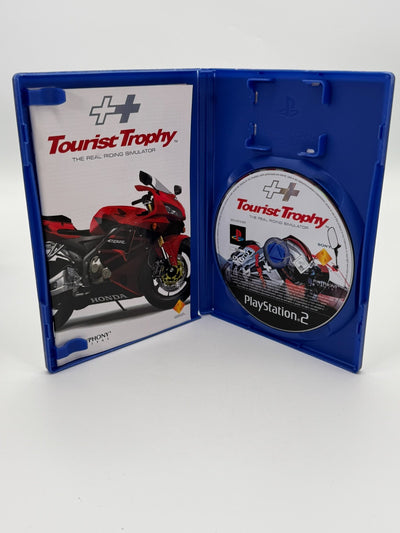 Tourist Trophy The Real Riding Simulator Sony Playstation 2 bon état complet en boîte