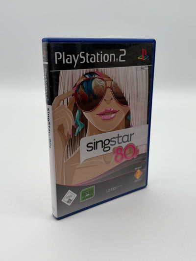 SingStar 80s Sony Playstation 2 bon état CIB OVP