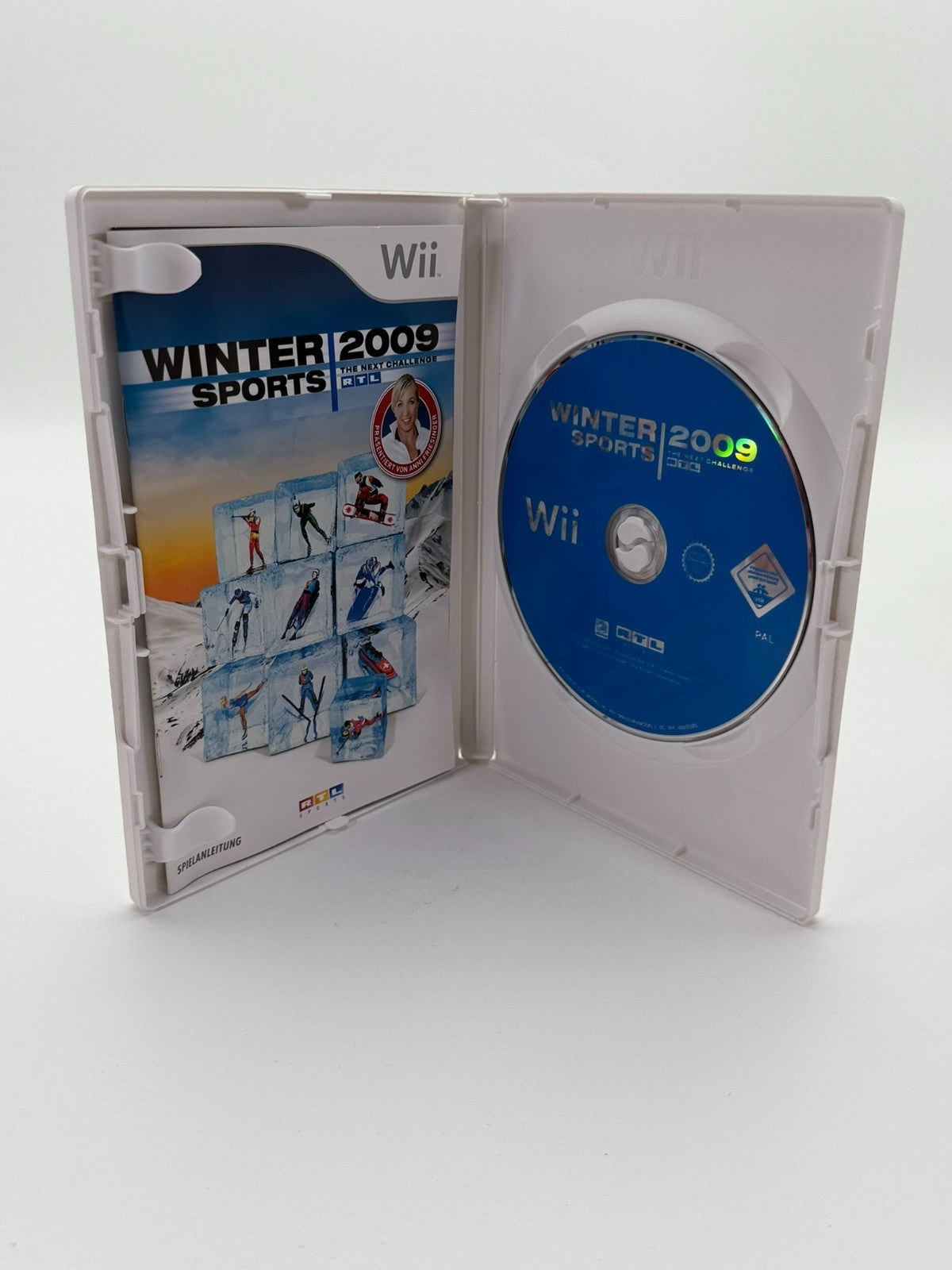 RTL Winter Sports 2009 Nintendo Wii guter Zustand CIB OVP