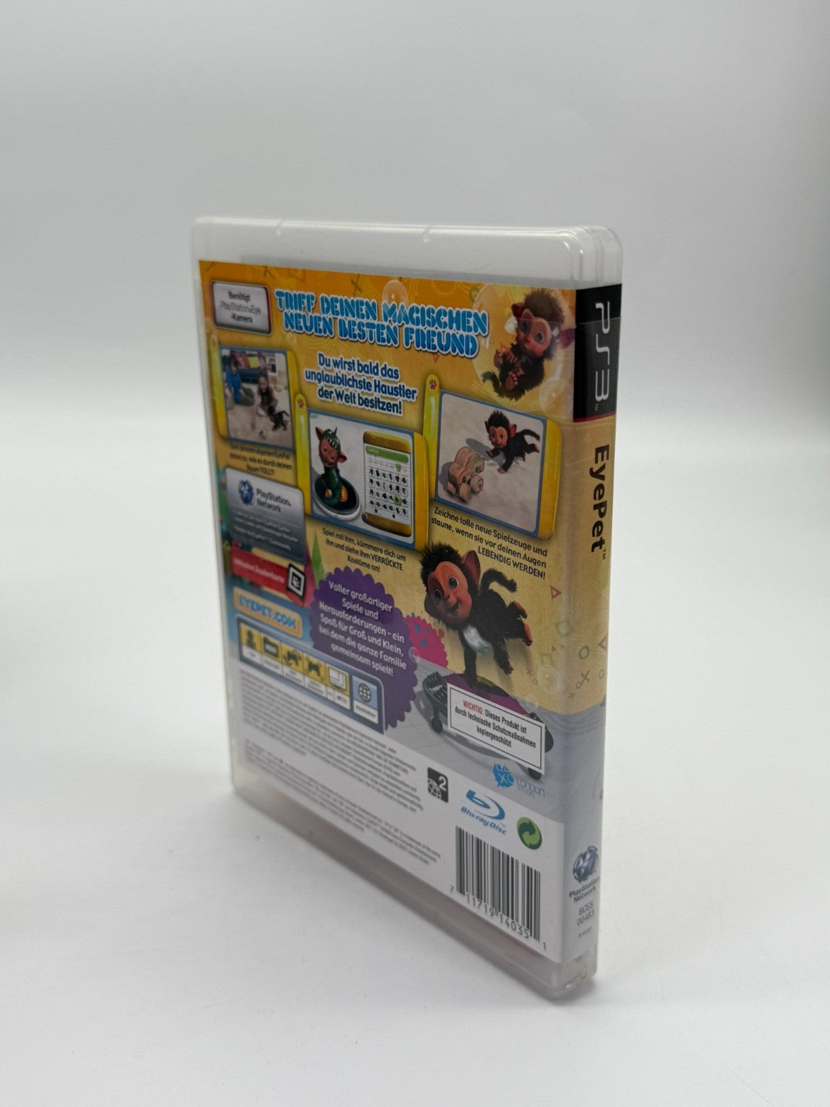 EyePet Sony Playstation 3 Very Good Condition CIB OVP