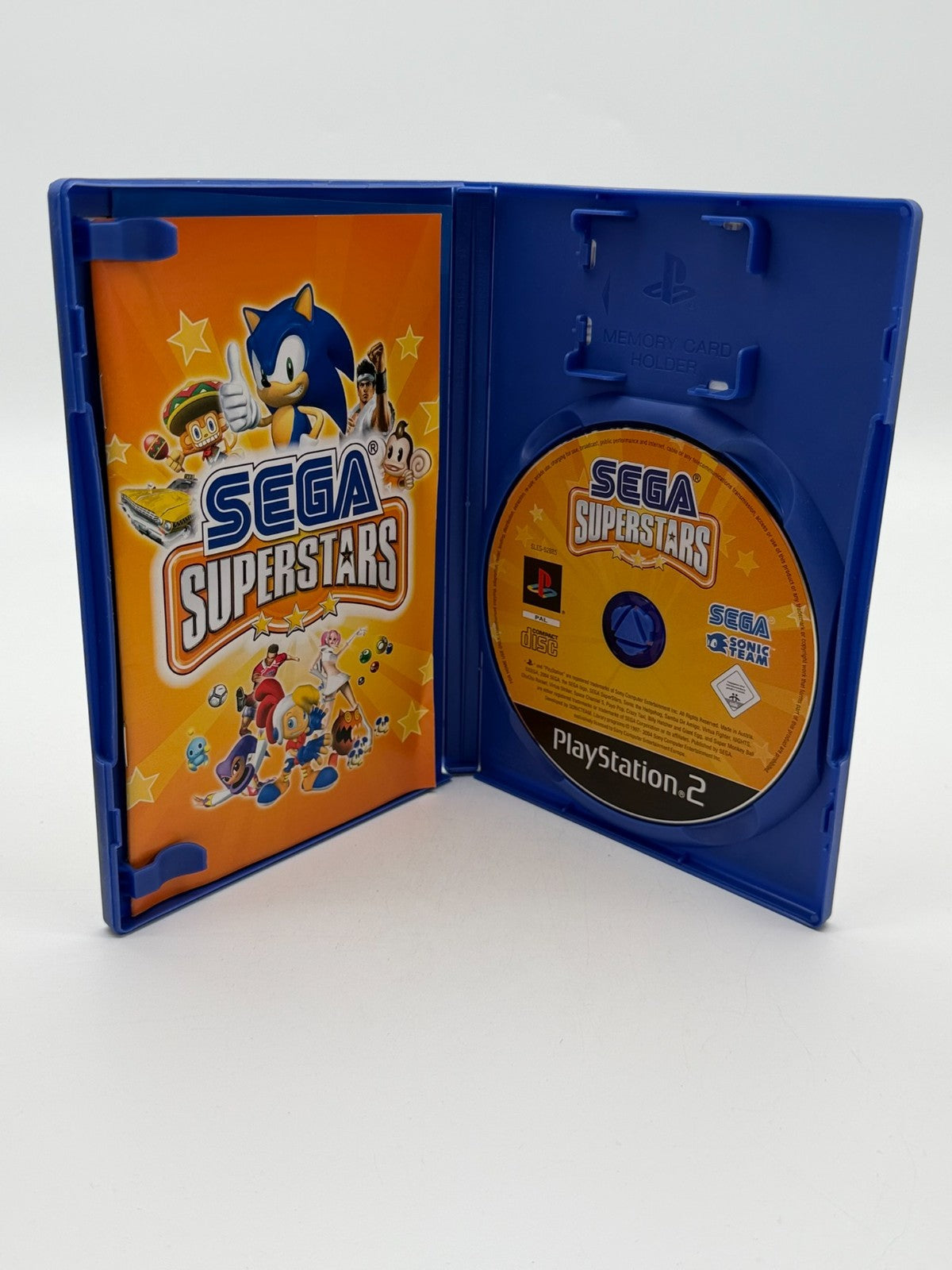 Sega Superstars Sony Playstation 2 guter Zustand CIB OVP