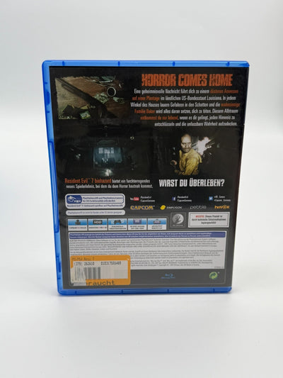 Resident Evil VII Biohazard Sony Playstation 4 Très bon état CIB OVP