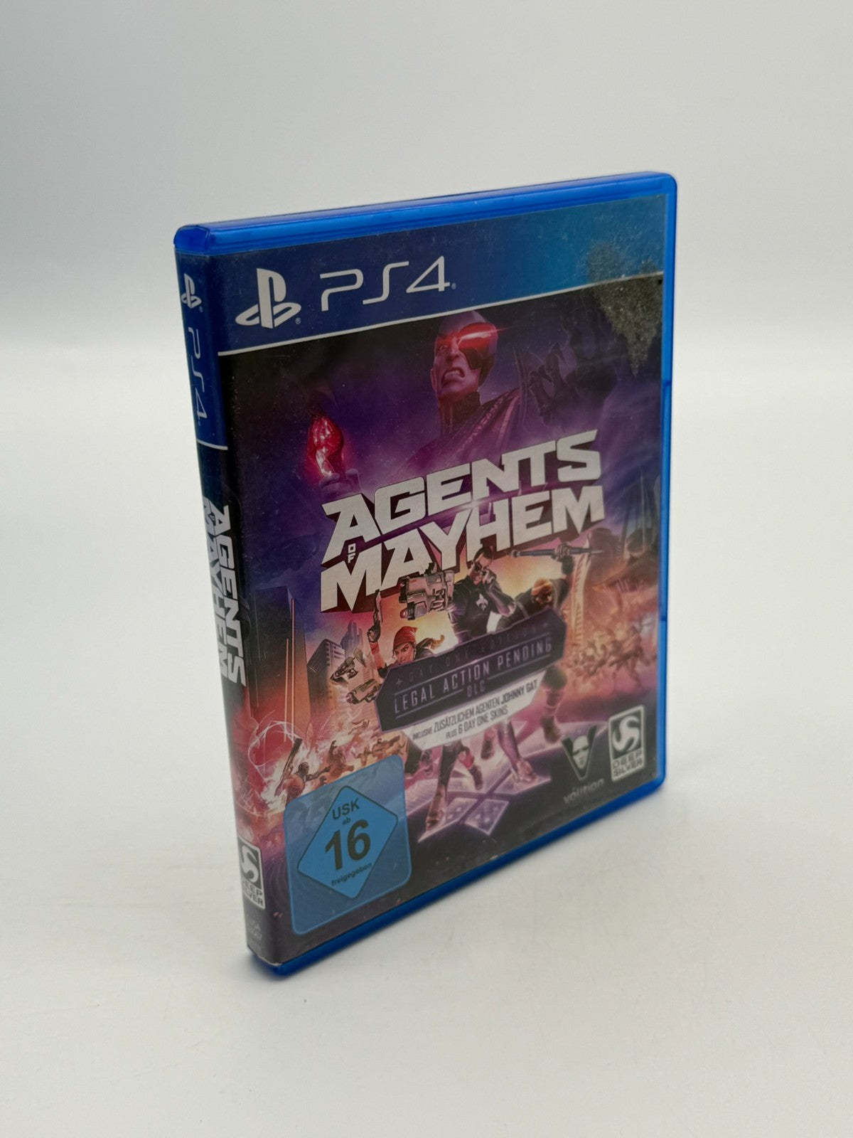 Agents of Mayhem Sony Playstation 4 bon état emballage d'origine