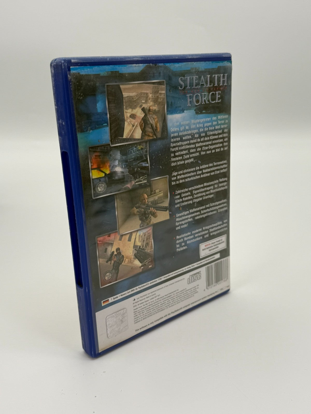 Stealth Force The War On Terror Sony Playstation 2 guter Zustand OVP