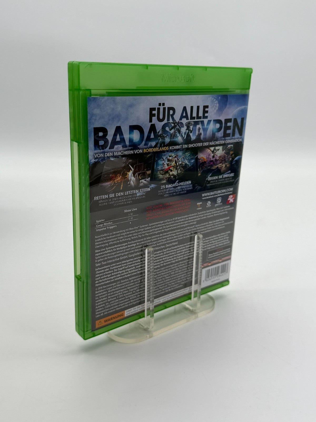 Battleborn Microsoft Xbox One Very Good - Like New Condition CIB OVP
