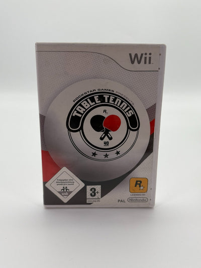 Rockstar Games Tischtennis Nintendo Wii guter Zustand CIB OVP