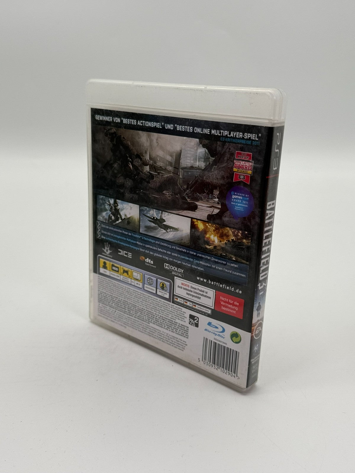 Battlefield 3 Sony Playstation 3 bon état CIB OVP
