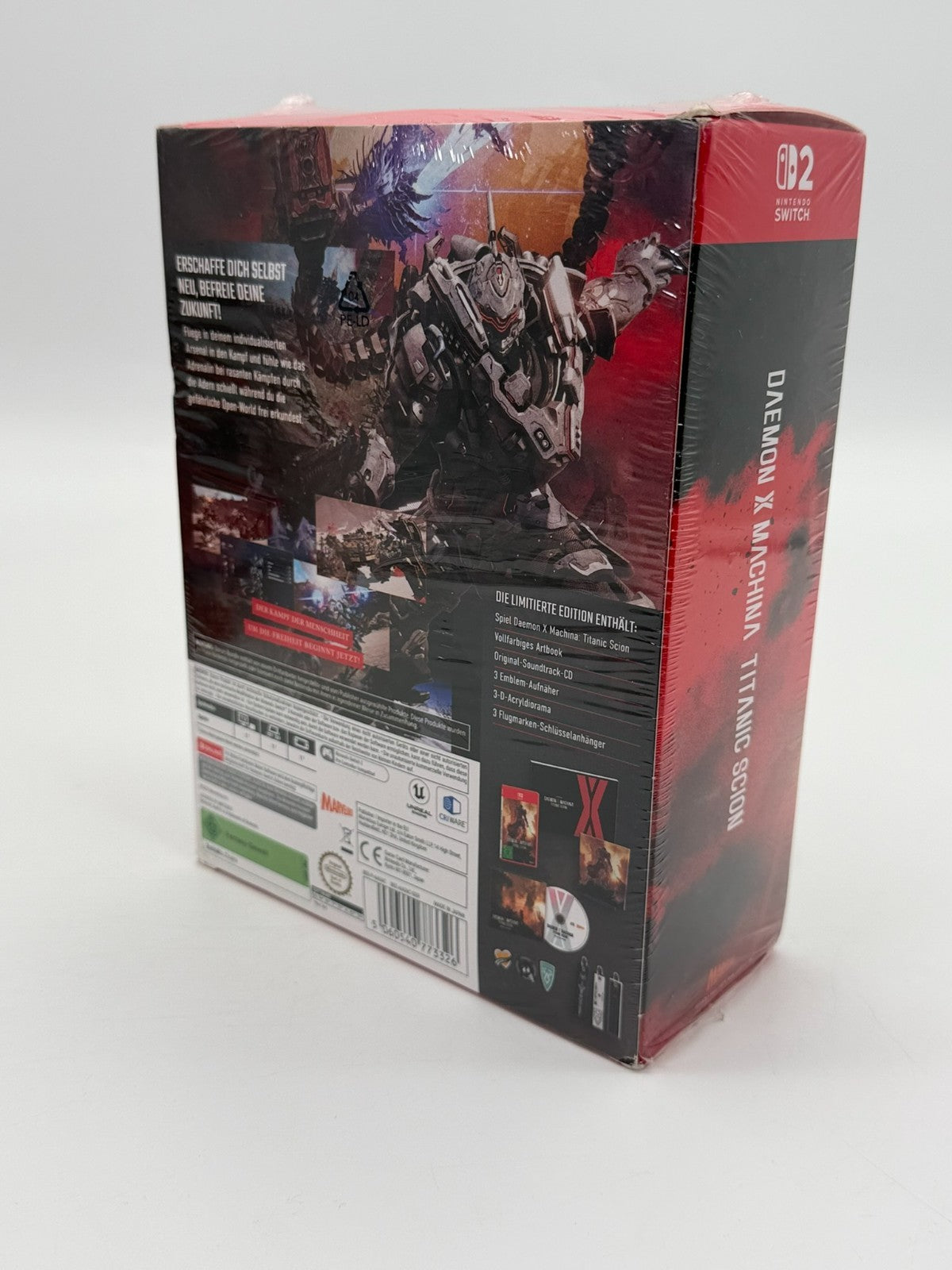 Daemon X Machina Titanic Scion Édition Limitée Nintendo Switch 2 Neuf Scellé Complet en Boîte