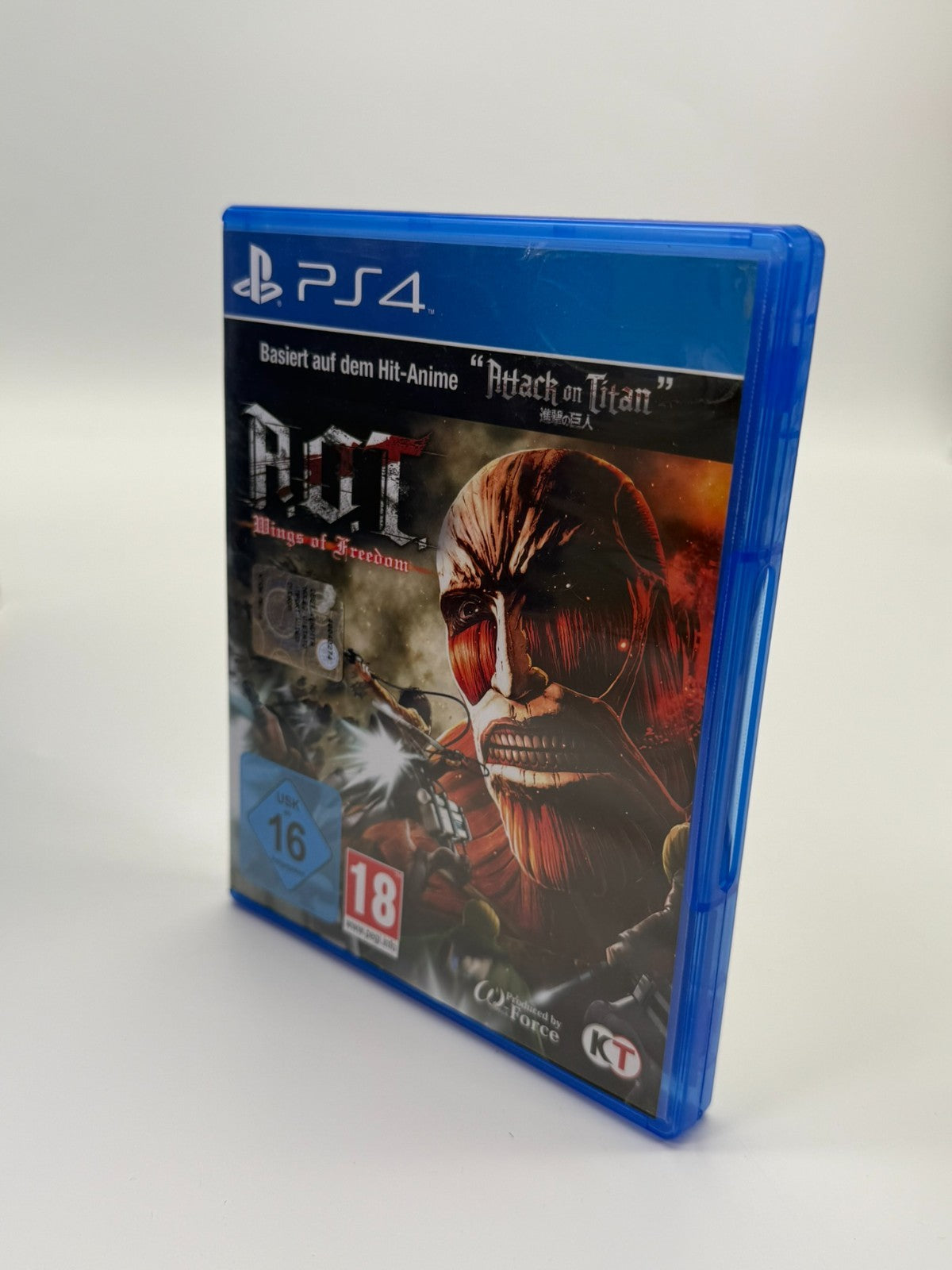 A.O.T. Wings of Freedom Sony Playstation 4 Very good condition CIB OVP