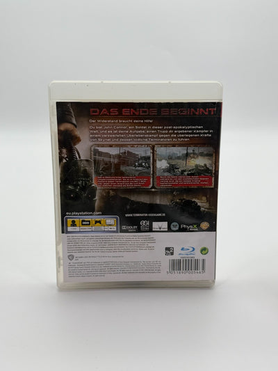 Terminator Die Erlösung Sony Playstation 3 guter Zustand CIB OVP