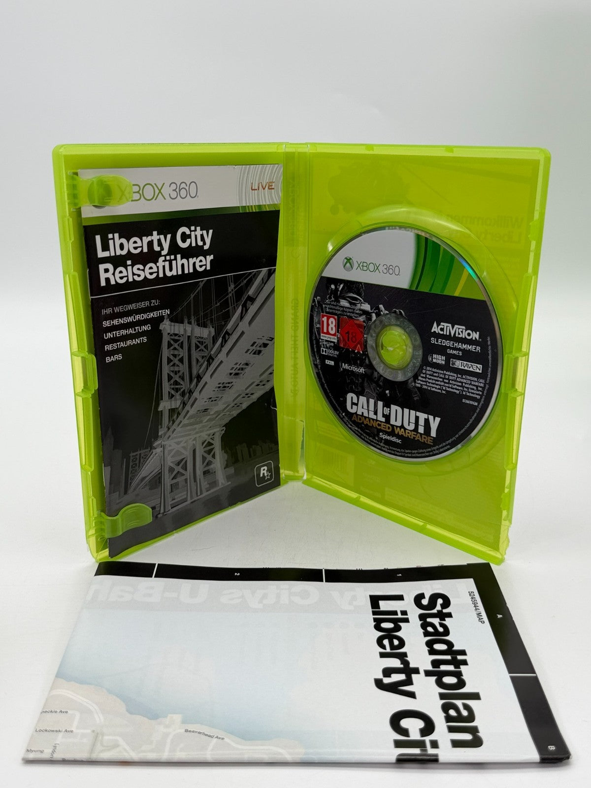 Grand Theft Auto IV Microsoft XBox 360 Classics Akzeptabler Zustand CIB OVP