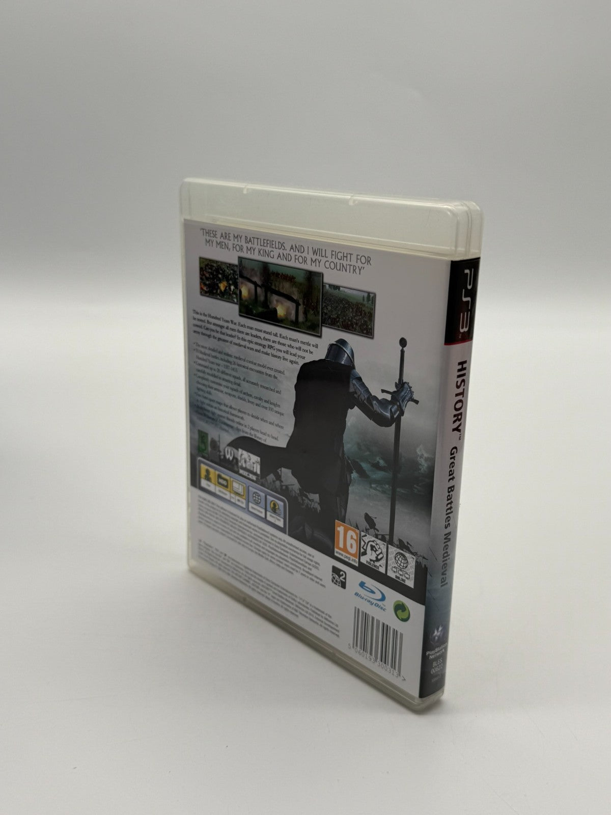 History Great Battles Medieval Sony Playstation 3 Très bon état CIB OVP