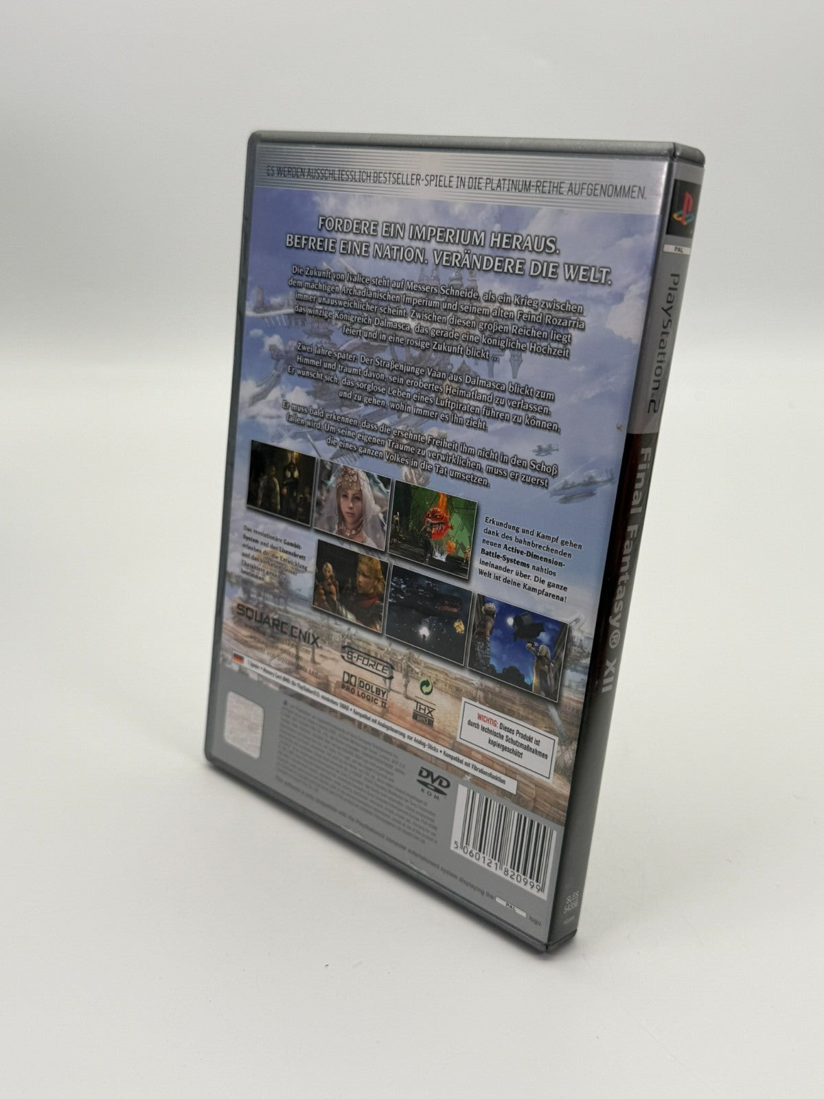 Final Fantasy XII Sony Playstation 2 État bon Boîte d'origine