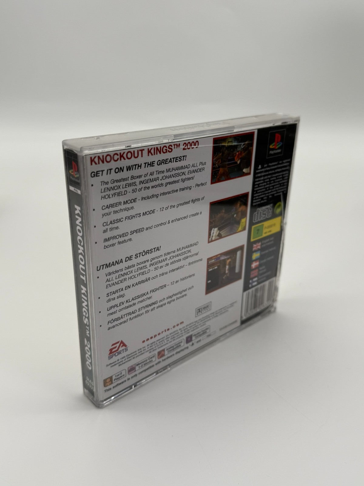 Knockout Kings 2000 Sony Playstation 1 guter Zustand CIB OVP