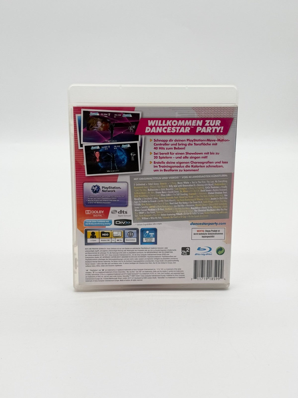 Dance Star Party Sony Playstation 3 Sehr guter Zustand CIB OVP