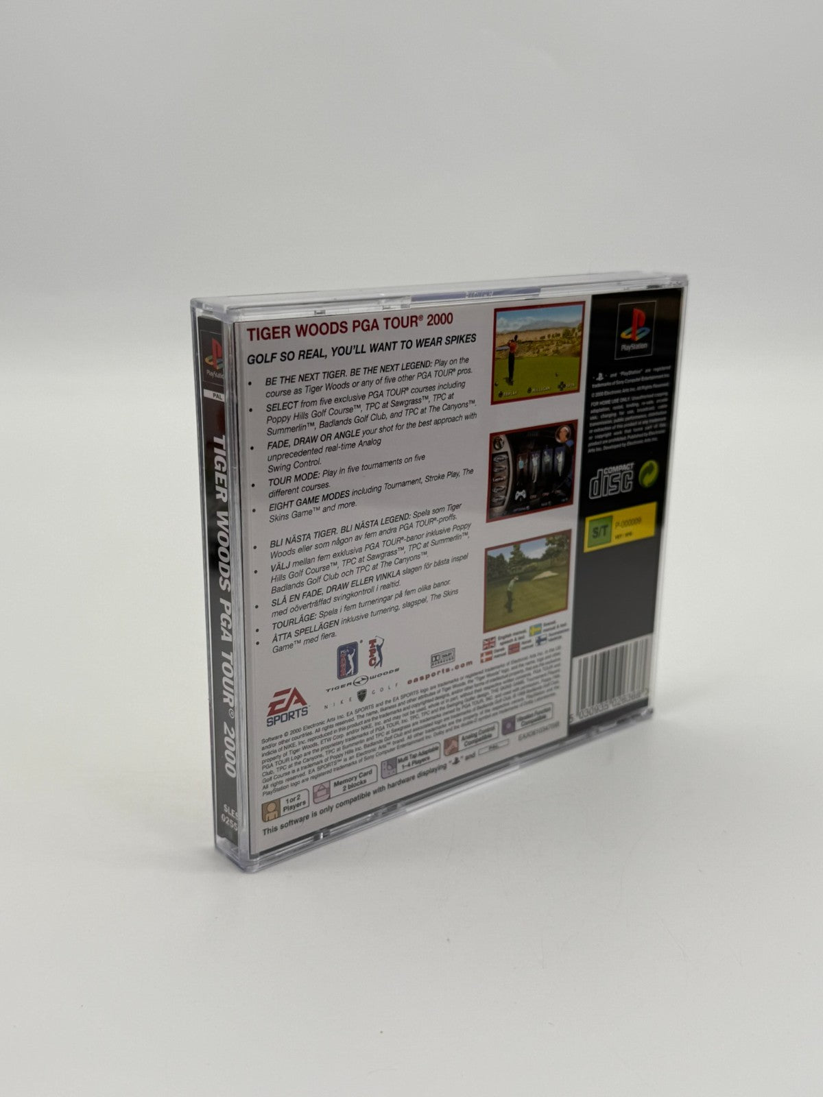 Tiger Woods PGA Tour 2000 Sony Playstation 1 Sehr guter Zustand CIB