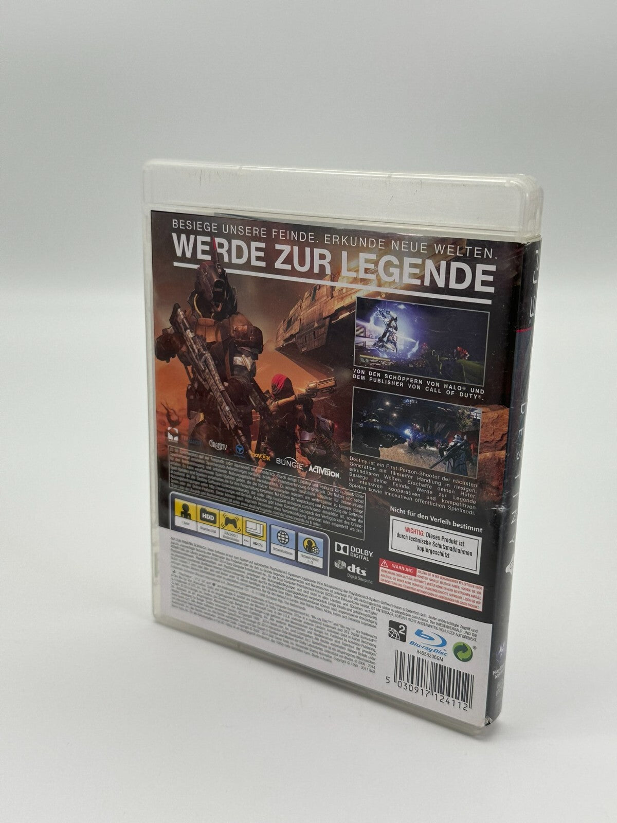 Destiny Sony Playstation 3 PS3 Akzeptabler Zustand CIB OVP