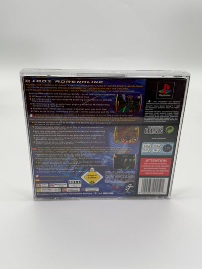 Streak Hoverboard Racing Sony Playstation 1 bon état CIB OVP