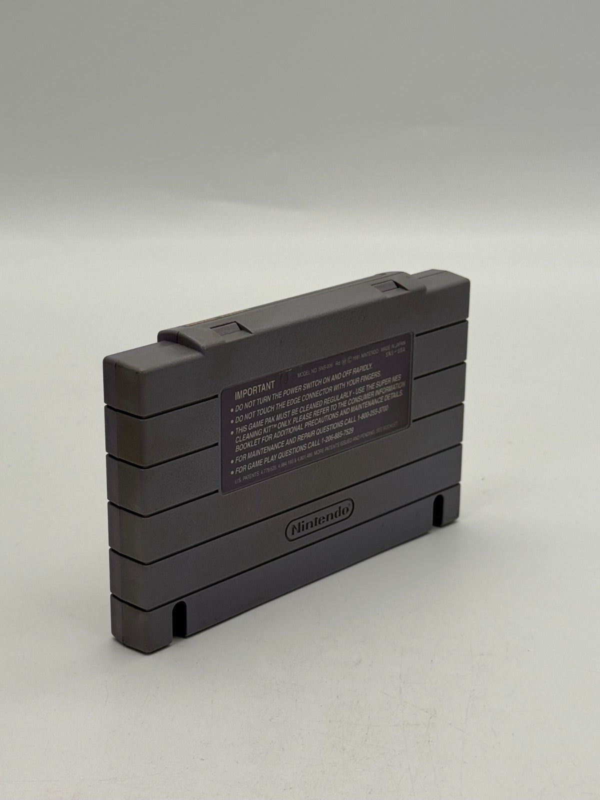 Rival Turf Super Nintendo SNES NTSC-U/C Good Condition Cartridge + Case