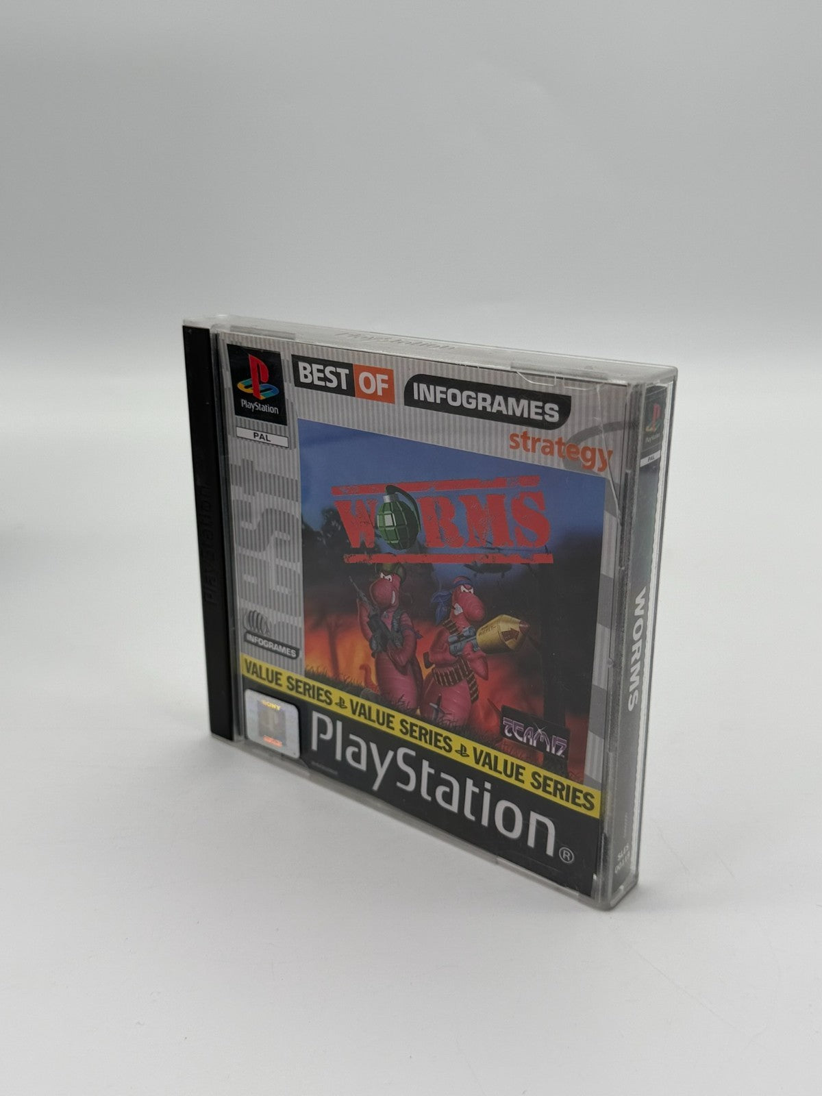 Worms Sony Playstation 1 akzeptabler - guter Zustand CIB OVP