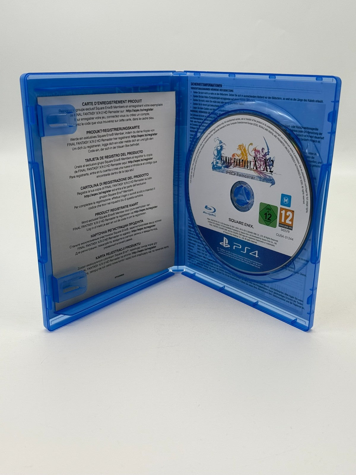 Final Fantasy X X-2 Sony Playstation 4 Sehr guter Zustand CIB OVP