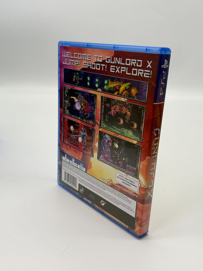 Gunlord X Sony Playstation 4 Neuwertiger Zustand CIB OVP