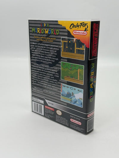 Super Mario World Super Nintendo SNES NTSC-U/C Modul + Anleitung