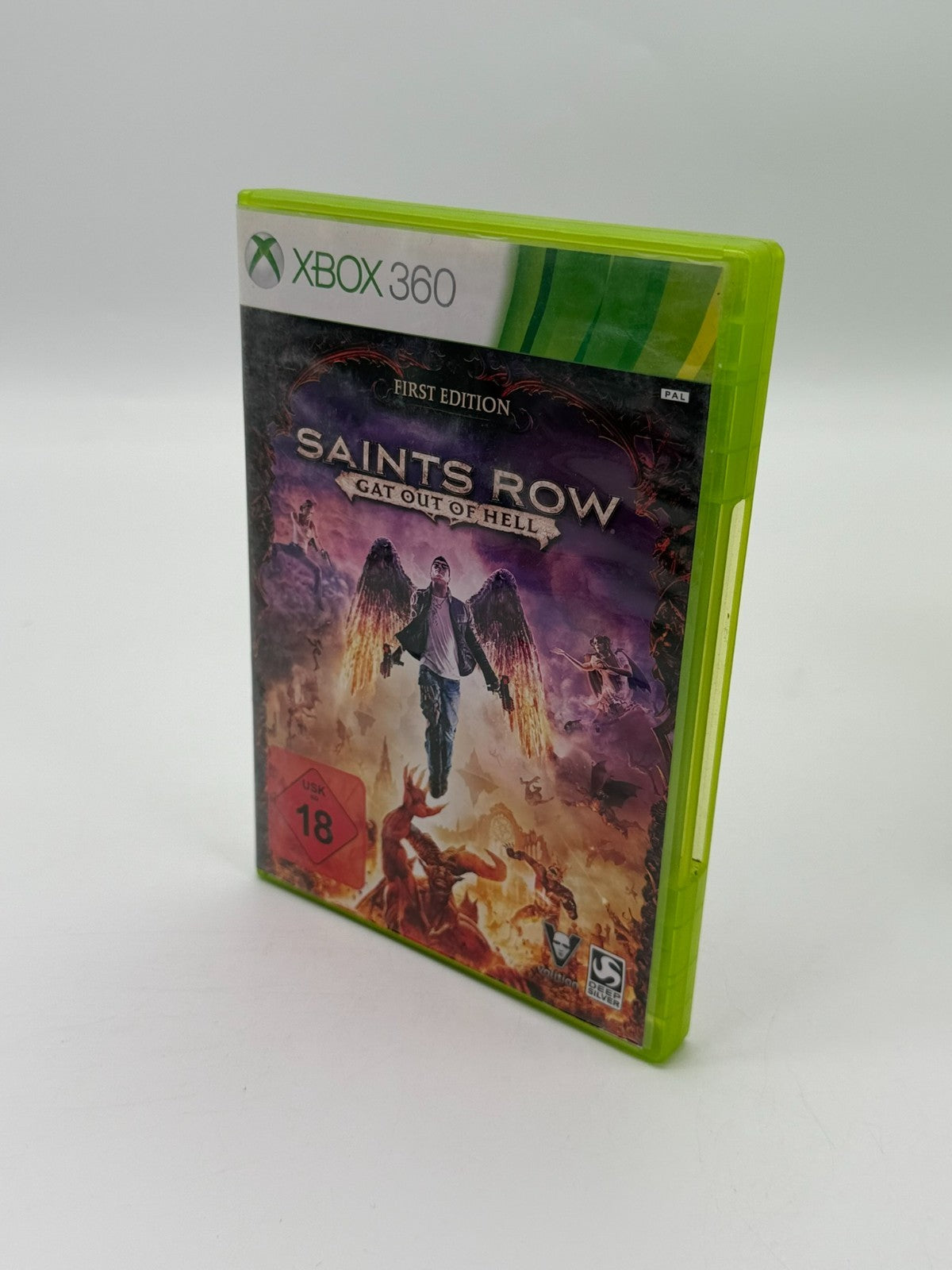 Saints Row Gat Out Of Hell Microsoft Xbox 360 Good - Very Good Condition CIB OVP