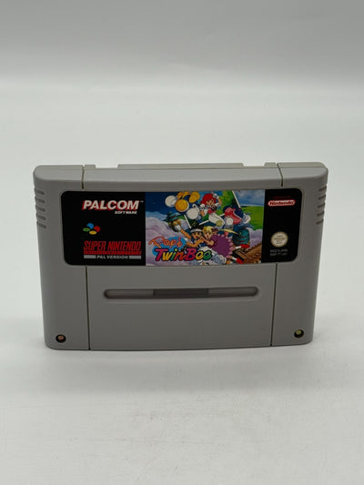 Pop´n TwinBee Super Nintendo SNES PAL bon état Cartouche + Housse de protection