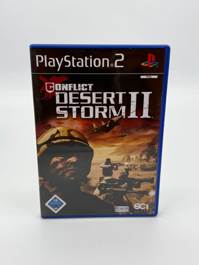 Conflict Desert Storm II Sony Playstation 2 bon état CIB OVP