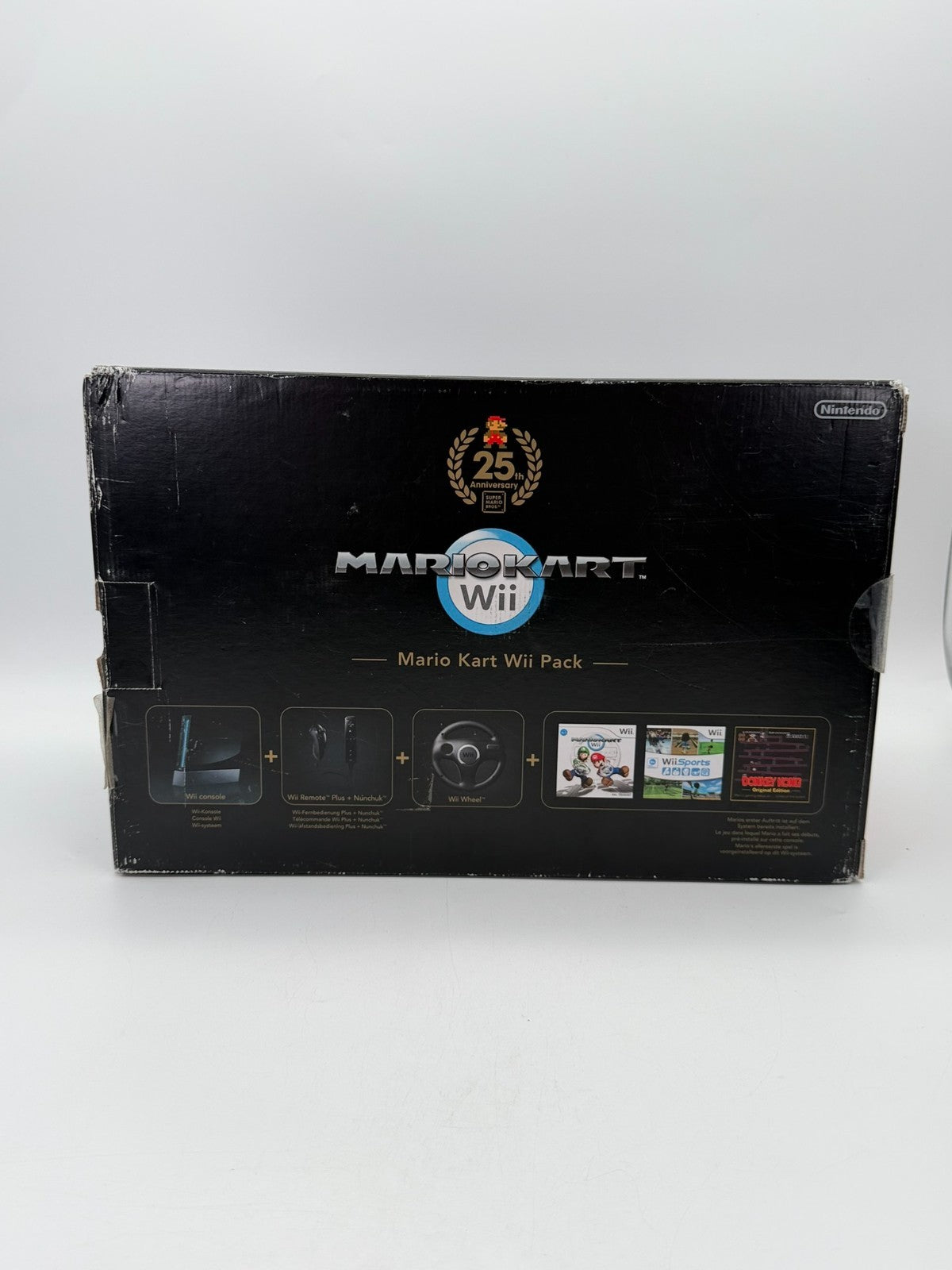 Nintendo Wii 25th Anniversary Schwarz Zustand gut getestet