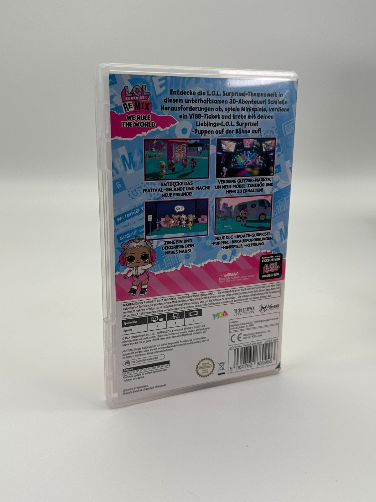 LOL Remix We Rule The World Nintendo Switch Neuf sous blister CIB OVP