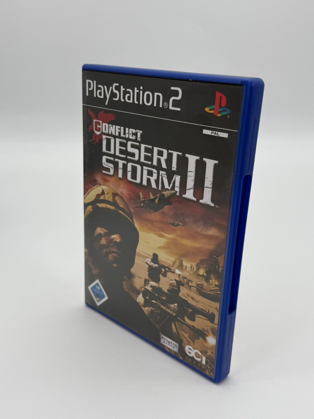 Conflict Desert Storm II Sony Playstation 2 bon état CIB OVP